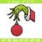 Grinch Hand Stock Illustrations Embroidery design, Grinch Embroidery, Embroidery File, Grinch design, Instant download..jpg
