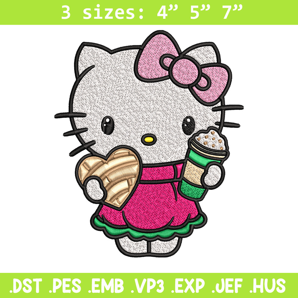 Hallokitty Embroidery design, Hallokitty Embroidery, cartoon design, Embroidery File, cartoon shirt, Digital download..jpg