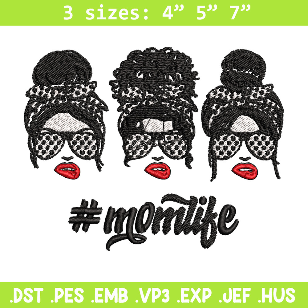 Mom Life Leopard Embroidery design, Mom Life Embroidery, logo design, Embroidery File, logo shirt, Instant download..jpg