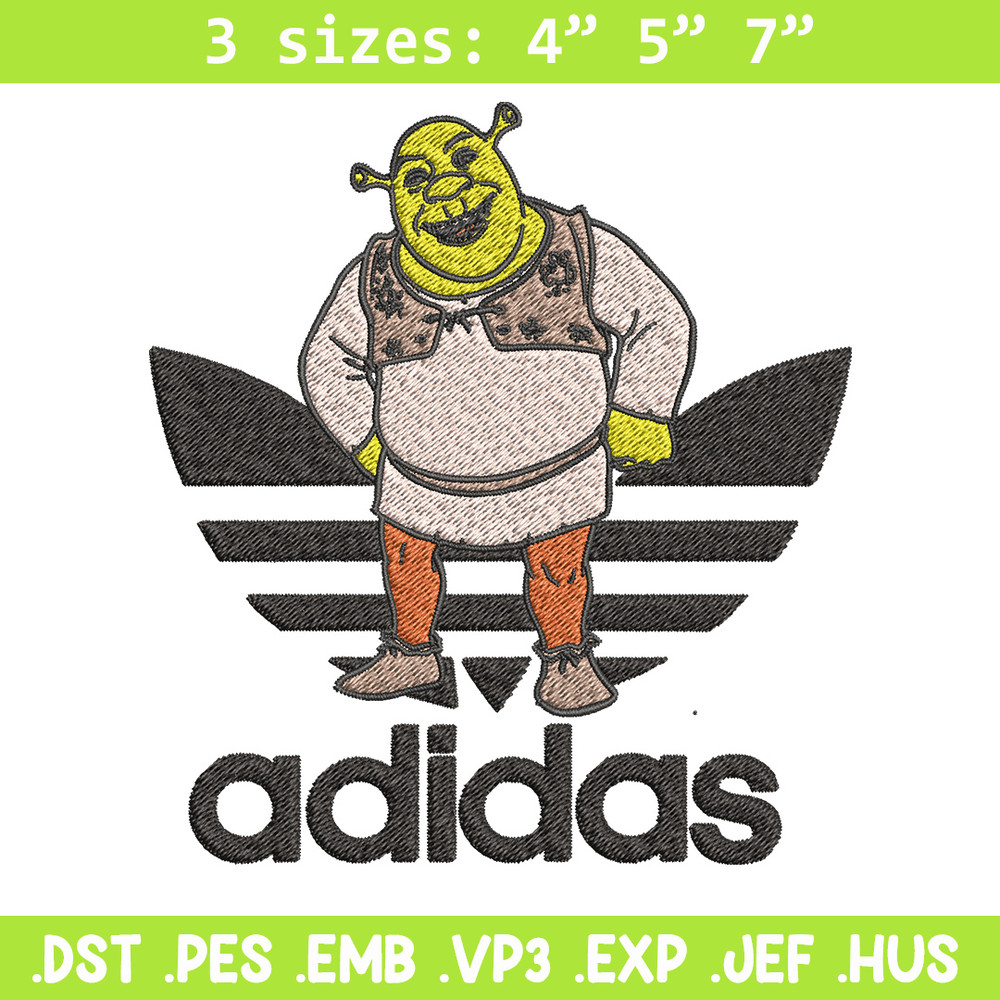 Monster adidas Embroidery Design, Adidas Embroidery, Embroidery File, Brand Embroidery, Logo shirt, Digital download.jpg