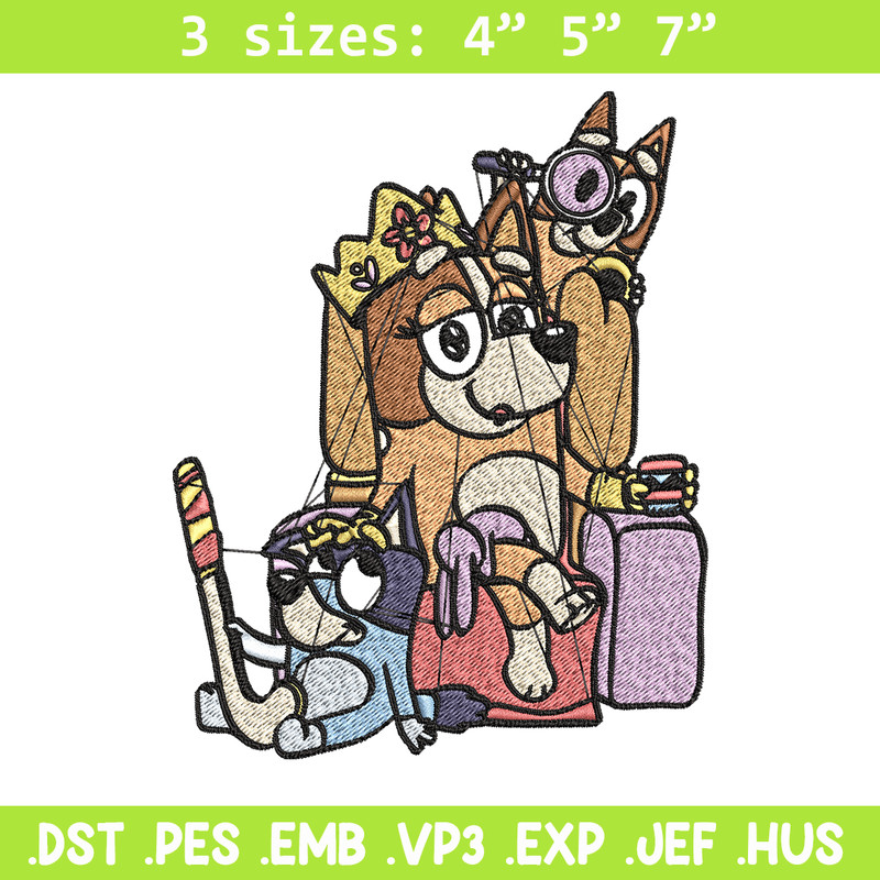 Mum Bluey bingo Embroidery, bluey Embroidery, Embroidery File, cartoon shirt, cartoon design, Digital download..jpg