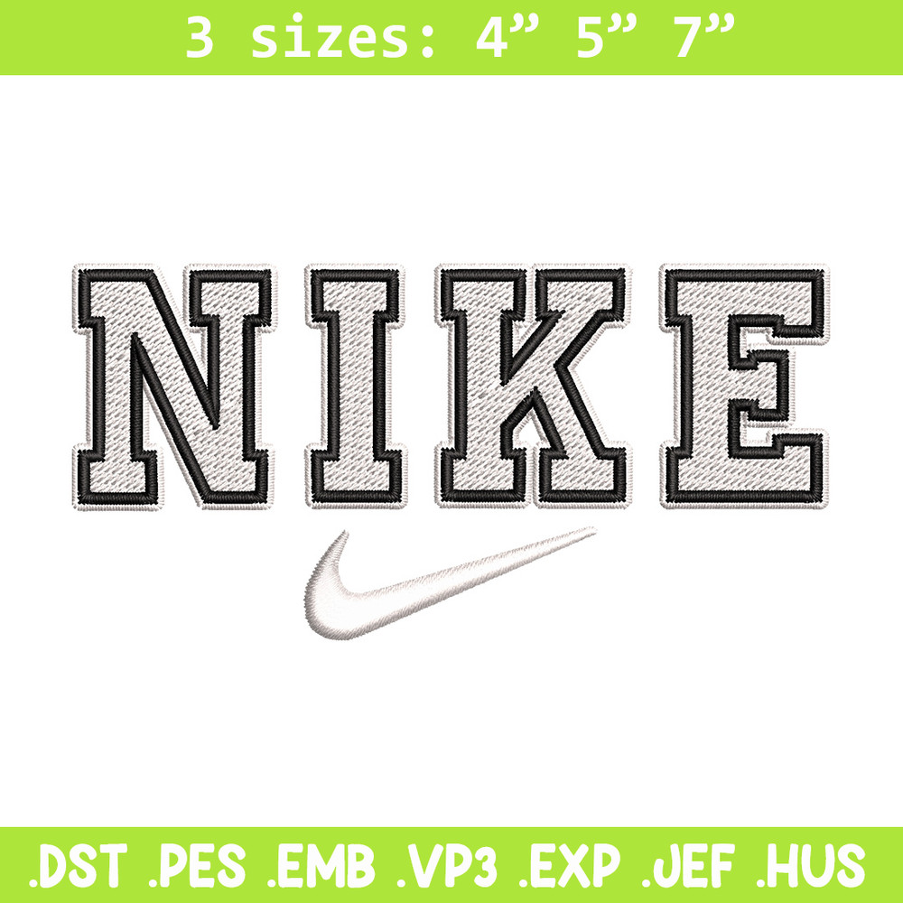 Nike black white embroidery design, Nike embroidery, Nike design,Embroidery file,Embroidery shirt,Digital download.jpg