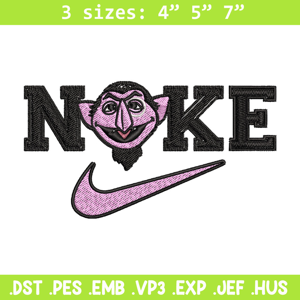 Nike purple cartoon Embroidery Design, Nike Embroidery, Brand Embroidery, Embroidery File, Logo shirt, Digital download.jpg