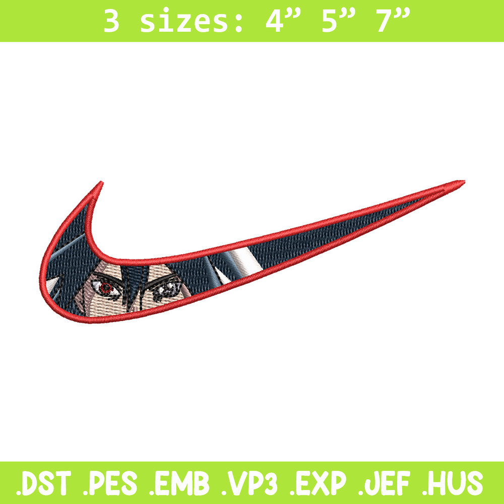 Nike sasuke eyes embroidery design, Naruto embroidery, Nike design, Embroidery shirt, Embroidery file, Digital download.jpg