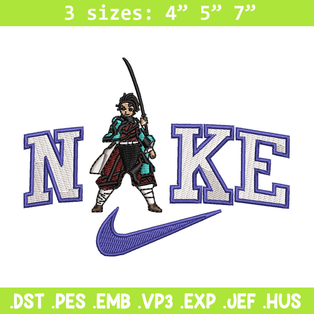 Nike tanjiro embroidery design, Tanjiro embroidery, Nike design, Embroidery shirt, Embroidery file, Digital download.jpg