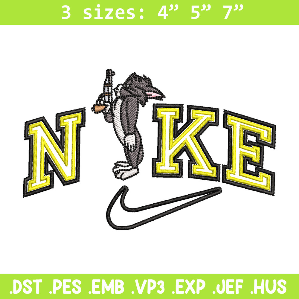 Nike tom gun embroidery design, Tom and jerry embroidery, Nike design,Embroidery file,Embroidery shirt,Digital download.jpg