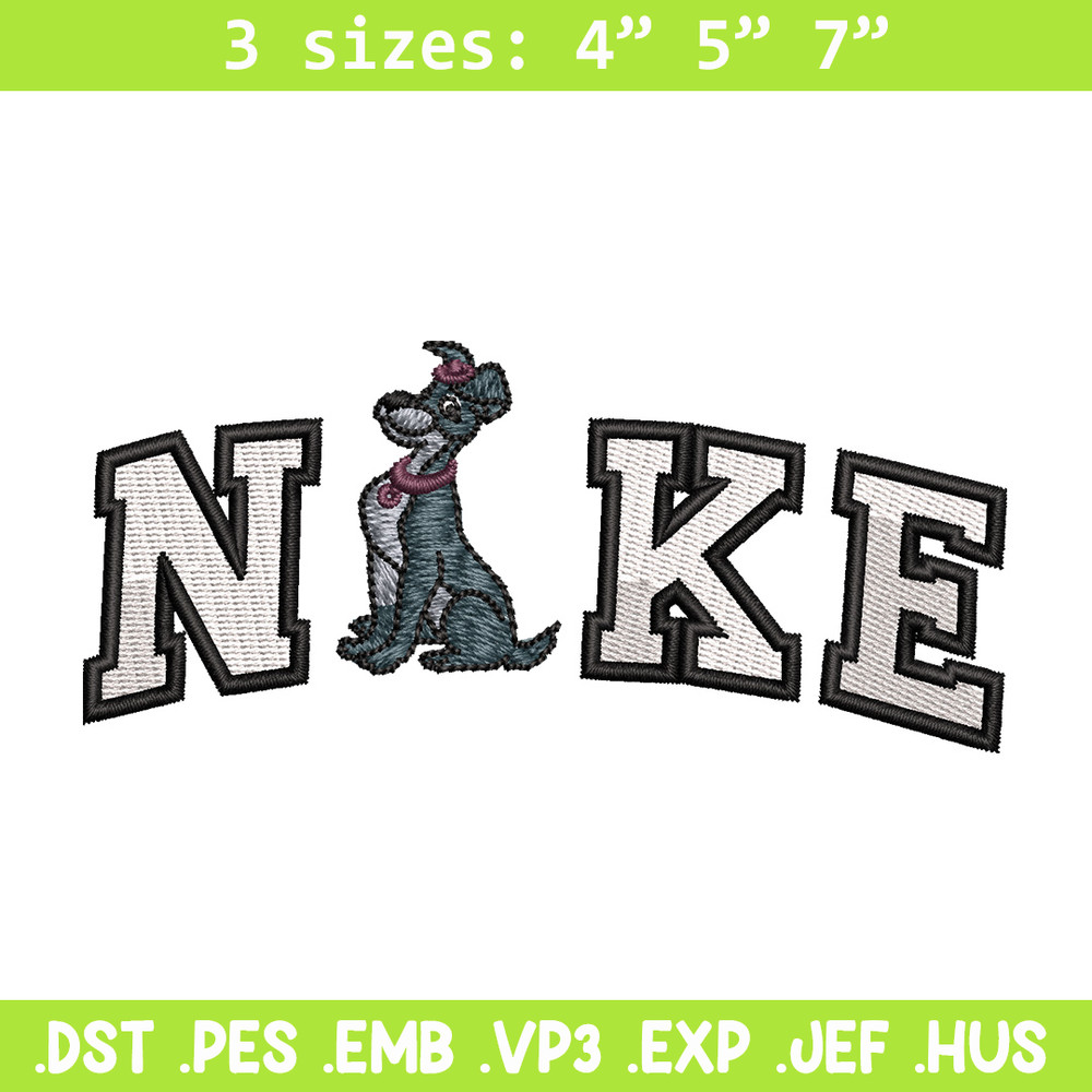 Nike x dog embroidery design, Dog embroidery, Nike design, Embroidery shirt, Embroidery file, Digital download.jpg