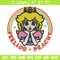 Princess Peach Feeling Peachy Embroidery design, Feeling Peachy Embroidery, Embroidery File, Digital download..jpg