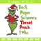 Rock Paper Scissors Throat Punch Grinch Embroidery design, Grinch Christmas Embroidery, Grinch design, Digital download..jpg