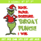 Rock Paper Scissors Throat Punch Grinch Embroidery design, Grinch Christmas Embroidery, Grinch design, Digital download.jpg