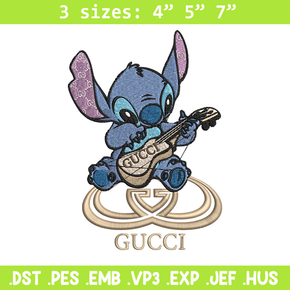 Stitch gucci Embroidery Design, Gucci Embroidery, Embroidery File, Logo shirt, Sport Embroidery, Digital download.jpg