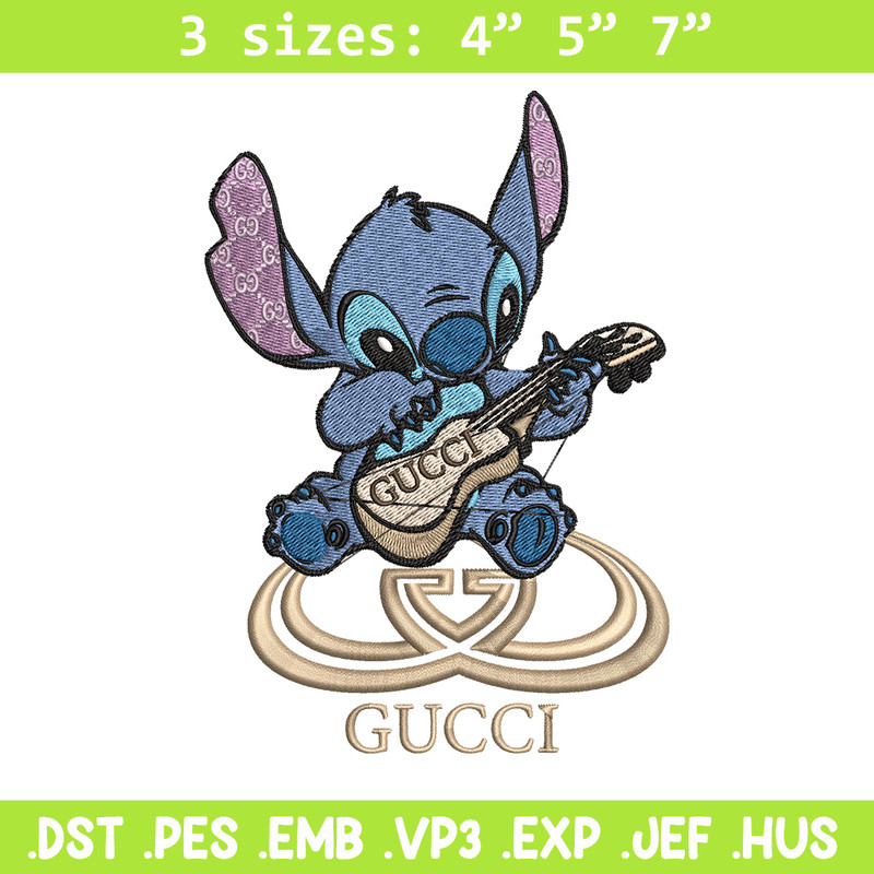 Stitch gucci Embroidery Design, Gucci Embroidery, Embroidery File, Logo shirt, Sport Embroidery, Digital download.jpg