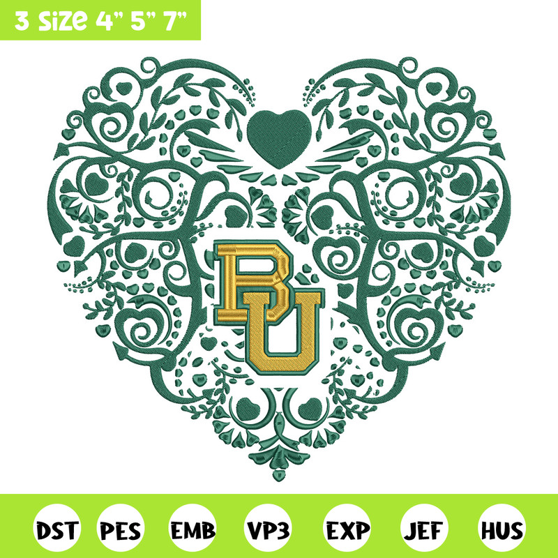 Baylor Bears heart embroidery design, Sport embroidery, logo sport embroidery, Embroidery design,NCAA embroidery.jpg