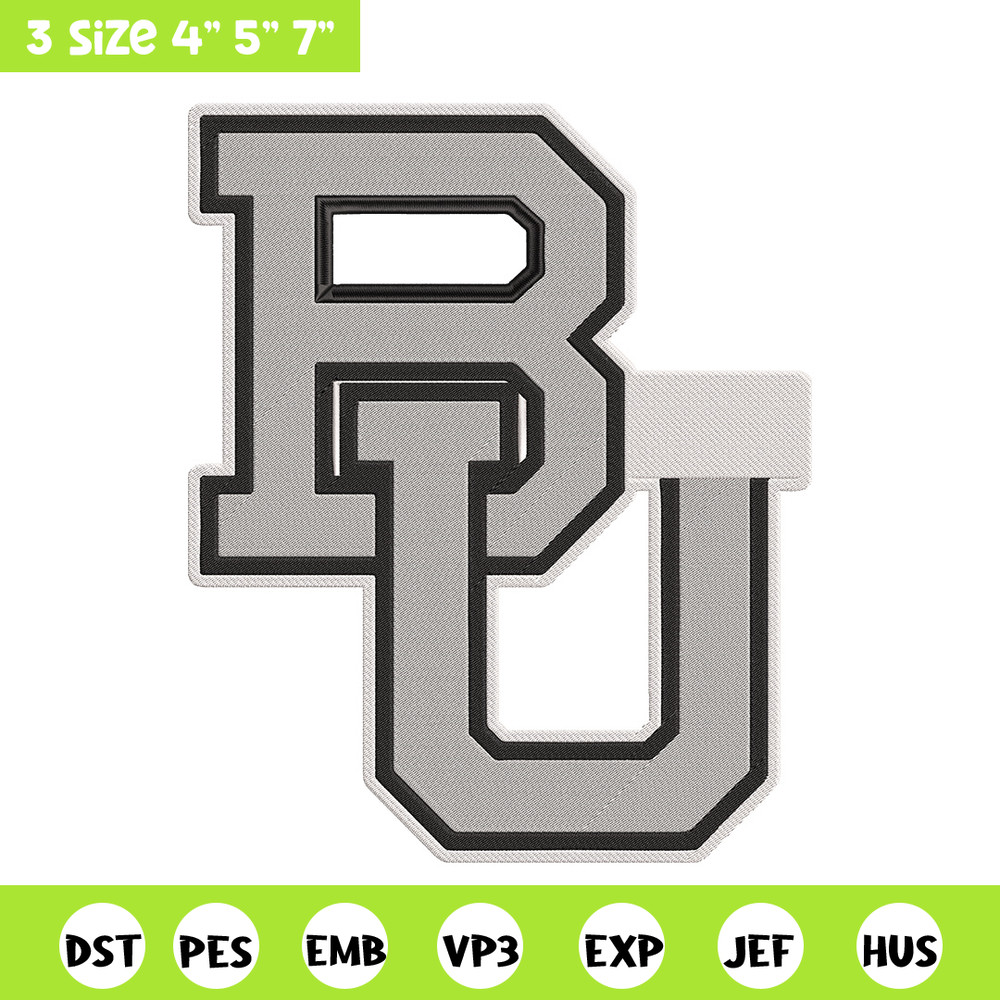 Baylor Bears logo embroidery design,NCAA embroidery, Sport embroidery,logo sport embroidery,Embroidery design.jpg