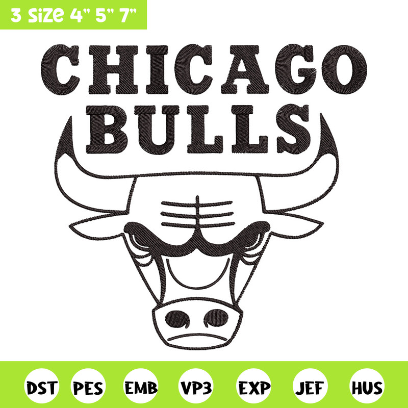 Chicago Bulls logo embroidery design, NBA embroidery, Sport embroidery, Embroidery design,Logo sport embroidery..jpg