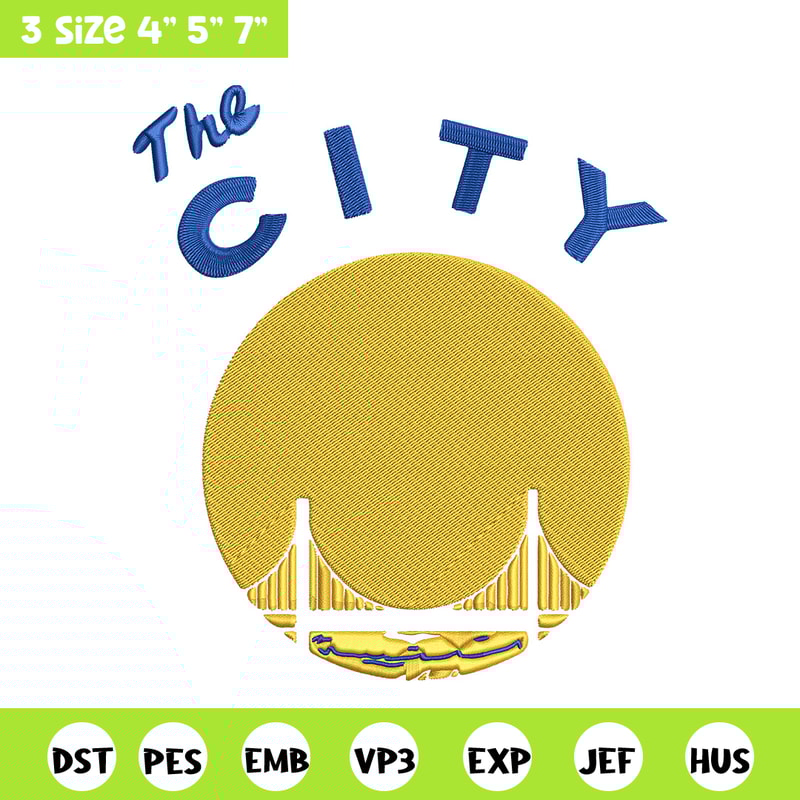 Golden State Warriors logo embroidery design, NBA embroidery, Sport embroidery,Embroidery design,Logo sport embroidery.jpg