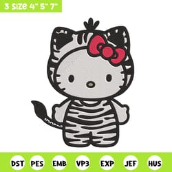 hello kitty sticker embroidery design, hello kitty embroidery, embroidery file, anime embroidery, digital download