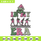 In my era Embroidery Design, Grinch Embroidery, Embroidery File, Chrismas Embroidery, Anime shirt, Digital download.jpg