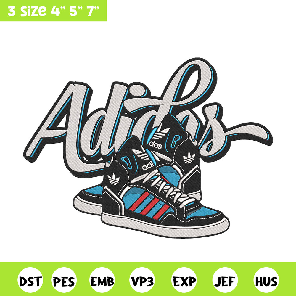 Adidas logo Embroidery Design, Rugrats Embroidery, Embroidery File, Anime Embroidery, Adidas shirt, Digital download.jpg