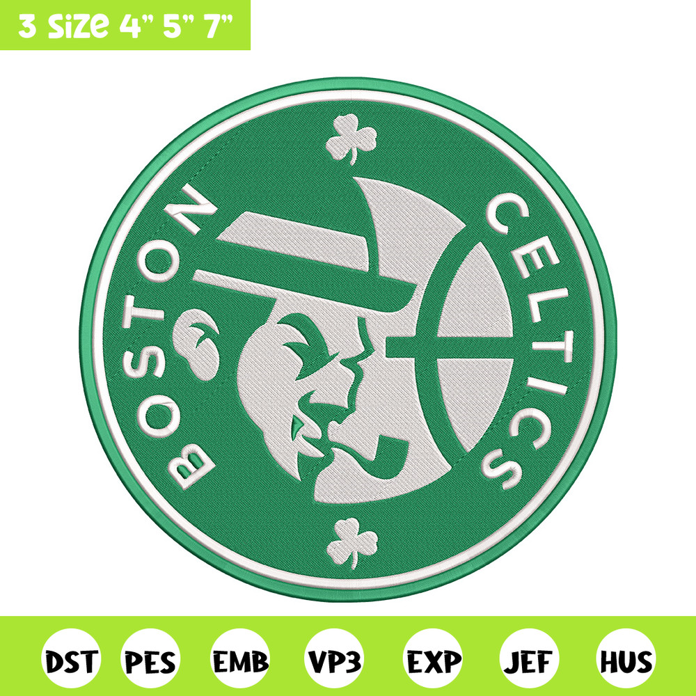 Boston Celtics logo embroidery design, NBA embroidery, Sport embroidery,Logo sport embroidery, Embroidery design.jpg