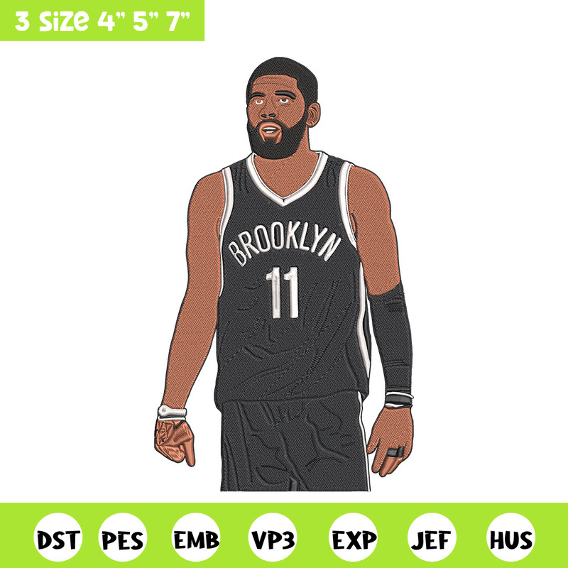 Brooklyn Nets player embroidery design, NBA embroidery,Sport embroidery, Logo sport embroidery, Embroidery design.jpg