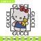 Hello kitty Gucci Embroidery design, Hello kitty Embroidery, cartoon design, Embroidery File, Instant download..jpg