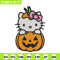 Hello Kitty With Pumpkin Embroidery design, Hellokitty Embroidery, cartoon design, Embroidery File, Digital download.jpg
