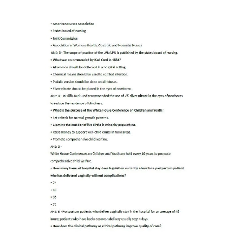 Davis Advantage for Maternal-Child Nursing Care 3rd Edition by Scannell Ruggiero Test Bank All Chapters (4).png