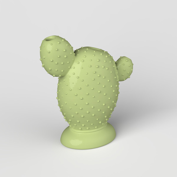 3dmodel stl 3dprint cactus vase side