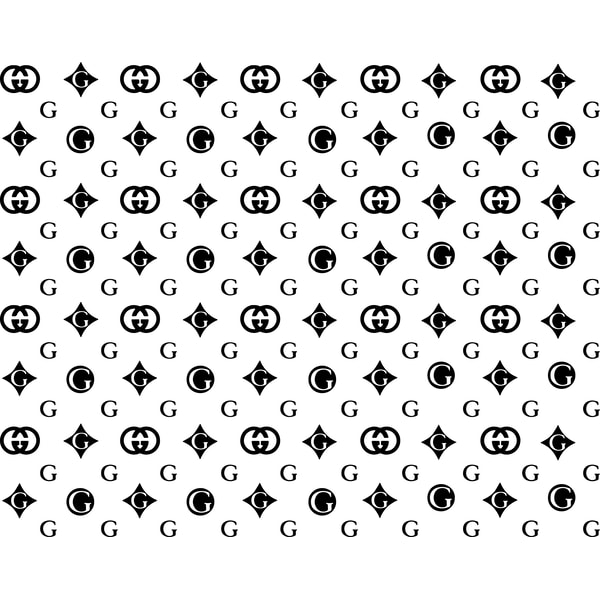 Gucci Pattern Logo Svg | Pattern Luxury Svg | Gucci Brand Lo | Inspire ...