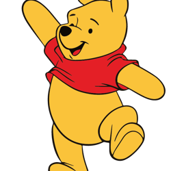 winnie the pooh svg, pooh bear svg, disney svg, winnie the pooh svg cut file, digital download (1)