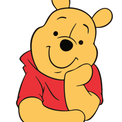 winnie the pooh svg, pooh bear svg, disney svg, winnie the pooh svg cut file, digital download (4)