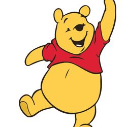 winnie the pooh svg, pooh bear svg, disney svg, winnie the pooh svg cut file, digital download (5)