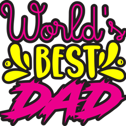 world's best dad svg, father's day svg, dad svg, dad life svg, dad shirt svg, gifts for dad, digital download