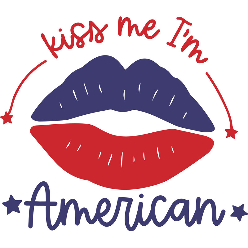 kiss me Im american.png