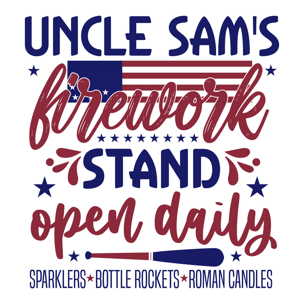 Uncle sam's firework stand open daily sparklers bottle rockets roman candles-01.png
