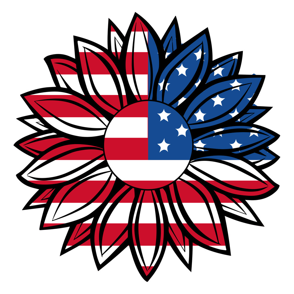 4th of July Sunflower 6.png