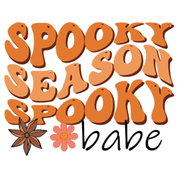 spooky season spooky babe png, halloween sublimation design, digital download