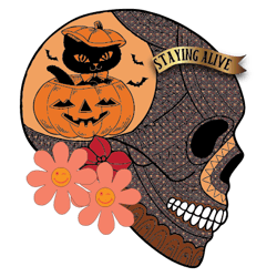 staying alive sublimation png, halloween sublimation design, digital download