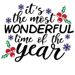 it's the most wonderful time of the year svg, christmas wine svg, funny christmas svg, holidays svg, digital download