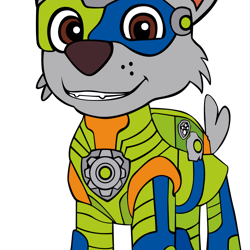 rocky mighty pups svg, paw patrol svg, paw patrol clipart, cartoon dog svg, dog patrol svg, digital download