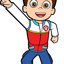 ryder svg, paw patrol svg, paw patrol clipart, cartoon paw svg, dog patrol svg, digital download (1)