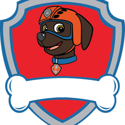 zuma shield svg, paw patrol svg, paw patrol clipart, cartoon paw svg, dog patrol svg, digital download (1)