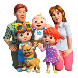 cocomelon family png, cocomelon clipart, cocomelon birthday png, cocomelon characters png, digital file-5