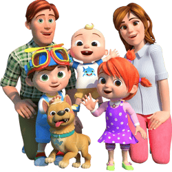 cocomelon family png, cocomelon clipart, cocomelon birthday png, cocomelon characters png, digital file-6