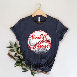 Love Baseball Mom Life Shirt, Cute Mom Shirt, Best Mom Shirt, Mother's Day Shirt, Mama Shirt, New Mom Shirt