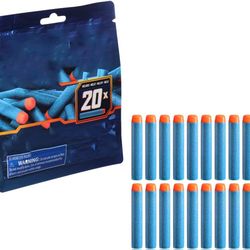 Christmas Stocking Stuffers - 20 Official  Foam Darts - Compatible with All Blasters That Use Elite Dart