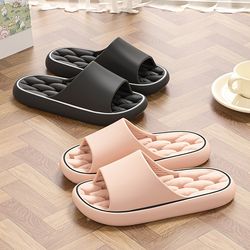 Ultra-Comfy Cushioned Sole Slides - Breathable Open-Toe Design - Quick-Dry Material for Indoor/Outdoor Use