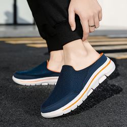 plus size unisex hollow out clogs - comfy non slip casual breathable mule shoes for men's & women