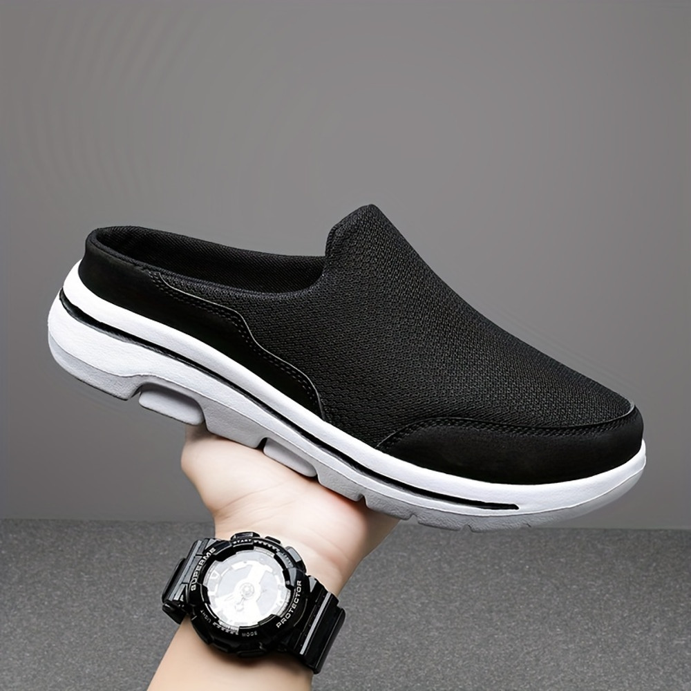 Plus Size Unisex Hollow Out Clogs Comfy Non Slip Casual Breathable Mule Shoes For Mens Women